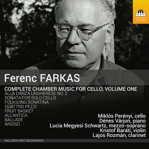 Farkas / Perenyi / Varjon / Schwartz / Barati - Farkas: Chamber Music For Cello Vol 1 - Music CD