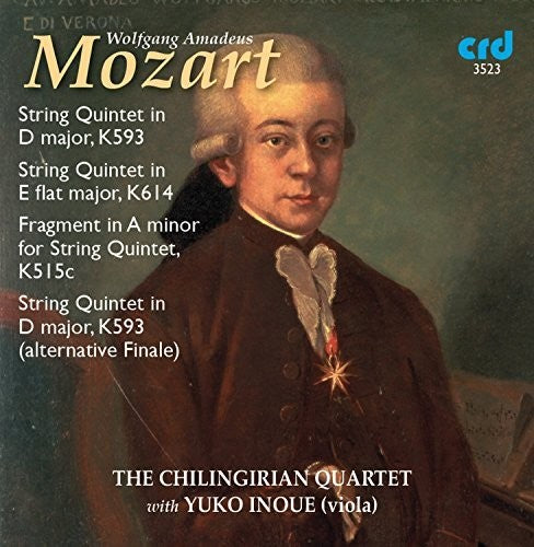 Mozart / Chilingirian Quartet / Sewart / Meszaros - Mozart: String Quintets K.593 & K.614 - Music CD
