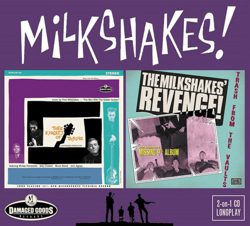 Milkshakes - Thee Knights Of Trashe / Milkshakes Revenge Trash - Music CD