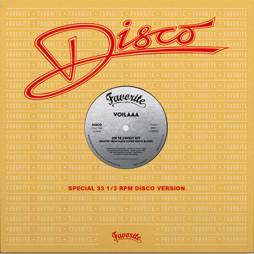 Voilaaa - On Te L'avait Dit / Spies Are Watching Me Remixes - Vinyl Record