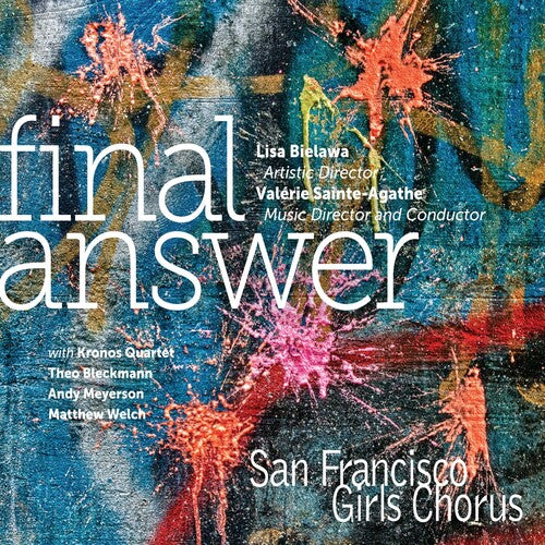 San Francisco Girls Chorus - Final Answer - Music CD