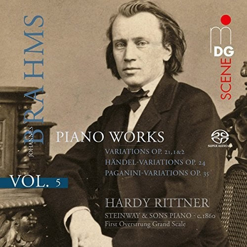 Rittner,hardy - Brahms: Piano Works 5 - Music CD