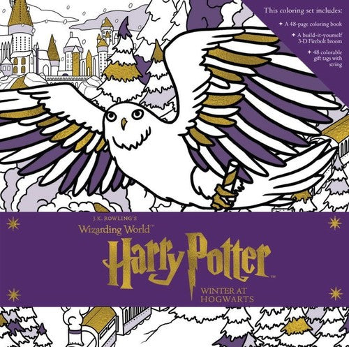 Insight Editions - Harry Potter Winter At Hogwarts A Magical Coloring - Books