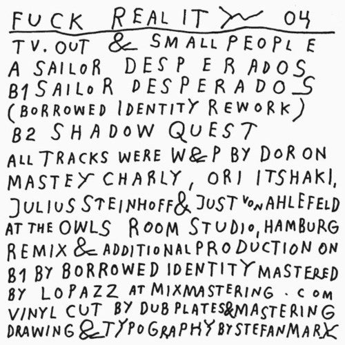 Tv.out & Smallpeople - Fuck Reality 04 - Vinyl Record