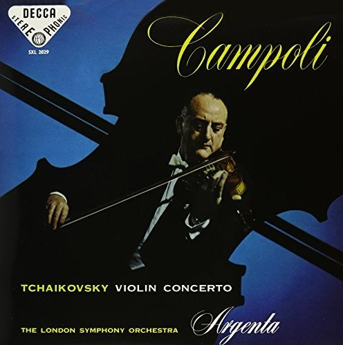 Tchaikovsky / Campoli,argenta / London Symp Orch - Tchaikovsky: Violin Concerto In D Major Op 35 - Vinyl Record