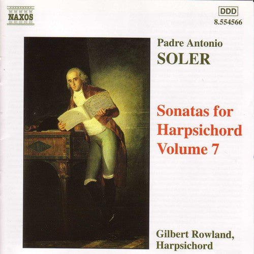 Soler / Rowland - Sonatas For Harpsichord 7 - Music CD