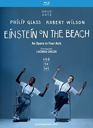 Glass / Silverman / Davis / Moran - Glass & Wilson: Einstein On The Beach - Blu-ray