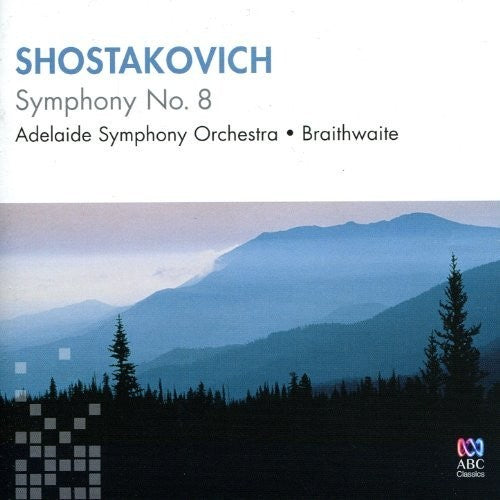 Shostakovich / Adelaide Symphony Orch - Shostakovich: Symphony 8 - 1000 Years Of Classical - Music CD