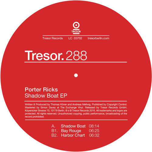 Porter Ricks - Shadow Boat - Vinyl Record