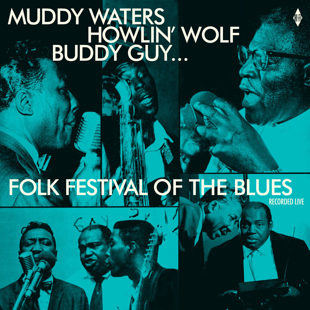 Folk Festival Of The Blues With Muddy Waters, Howlin Wolf, Buddy Guy, Sonny Boy Williamson, Willie Dixon / Various [LP] Vinyl Record