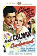 Condemned (1929) - Condemned (1929) - DVD