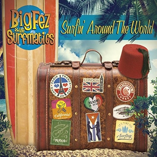 Big Fez - Surfin Around The World - Music CD