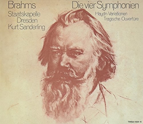 Brahms / Sanderling,kurt - Brahms: Die Vier Symphonien / Haydn: Variatiions - Super Audio CD