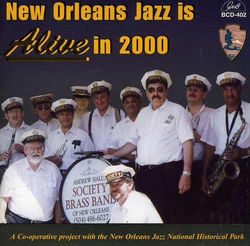 Hall,andrew Society Jazz Band - New Orleans Jazz Is Alive In 2000: New Orleans - Music CD