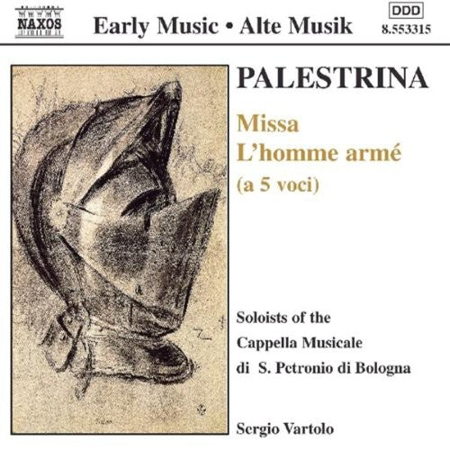 Palestrina / Vartolo / Capella Musicale - Missa L'homme Arme (a 5 Voci) - Music CD