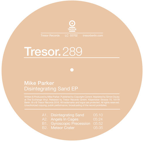 Parker,mike - Disintegrating Sand - Vinyl Record