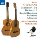 Giuliani / Mcfadden / Kolk - Mauro Giuliani: Music For Two Guitars Vol 1 - Music CD