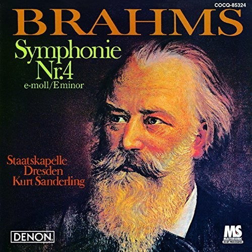 Brahms / Sanderling,kurt - Brahms: Symphony 4 - Music CD