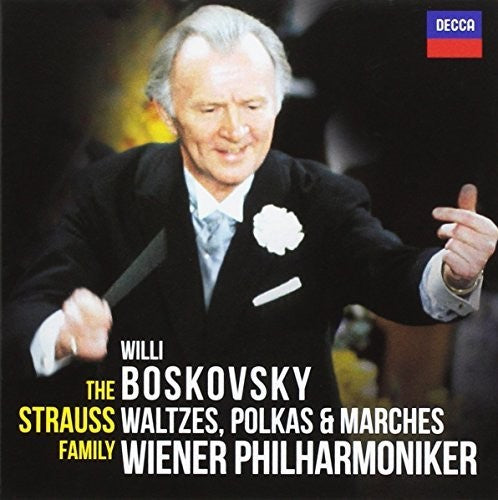 Boskovsky,willi / Wiener Philarmoniker - Strauss Familiy: Waltzes Polkas & Marches - Music CD