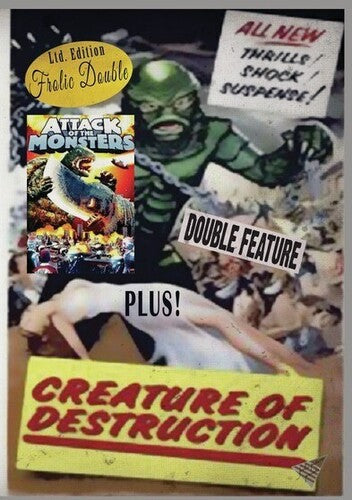 Attack Of The Monsters / Creature Of Destruction - Attack Of The Monsters / Creature Of Destruction - DVD
