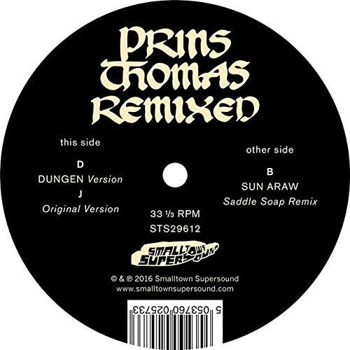 Thomas,prins - Dungen / Sun Araw Remixes - Vinyl Record
