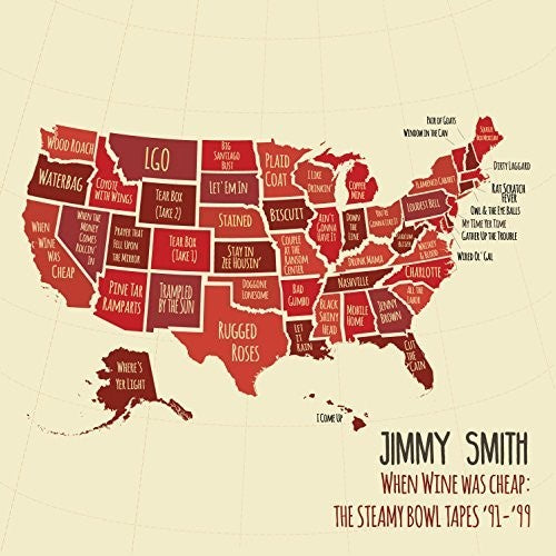 Smith,jimmy - When Wine Was Cheap: The Steamy Bowl Tapes '91-99 - Music CD