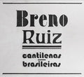 Ruiz,breno - Cantilenas Brasileiras - Music CD