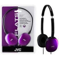 Jvc Has160v Flats Folding Headphones On Ear Violet - Jvc Has160v Flats Folding Headphones On Ear Violet - Headphones