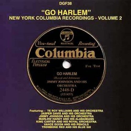 Go Harlem: New York Columbia Recordings 2 / Var - Go Harlem: New York Columbia Recordings 2 / Var - Music CD