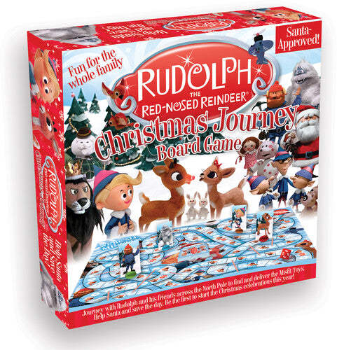 Rudolph The Red-nosed Reindeer Board Game - Rudolph The Red-nosed Reindeer Board Game - Games