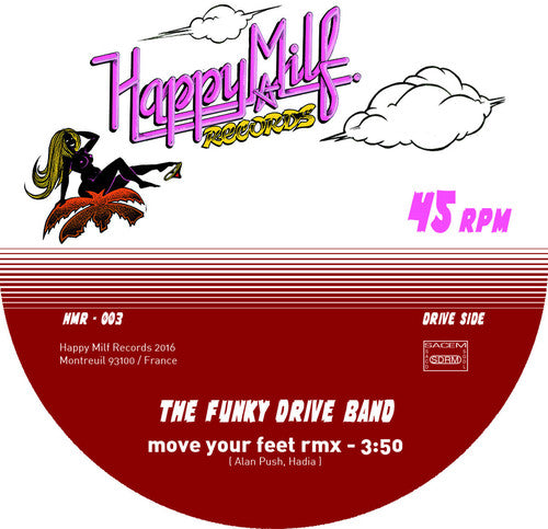 Funky Drive Band / Amadeo 85 - Move Your Feet / Drive Me Crazy Remix - Vinyl Record
