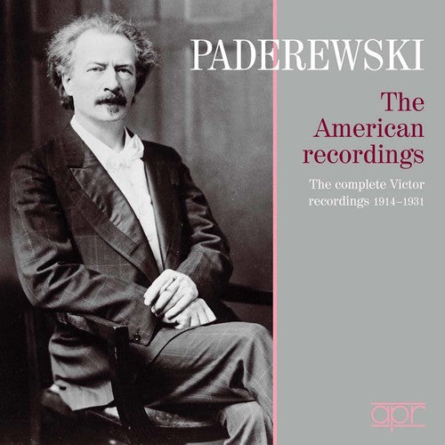 Brahms / Strauss / Paderewski - Ignacy Jan Paderewski: American Recordings - Music CD