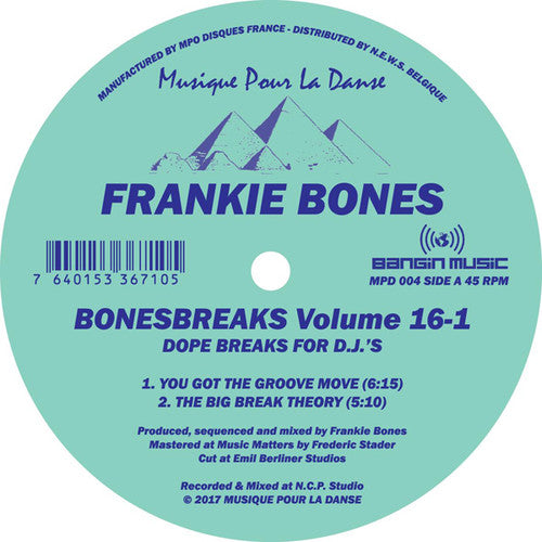 Frankie Bones - Bonesbreaks 16-1 - Vinyl Record