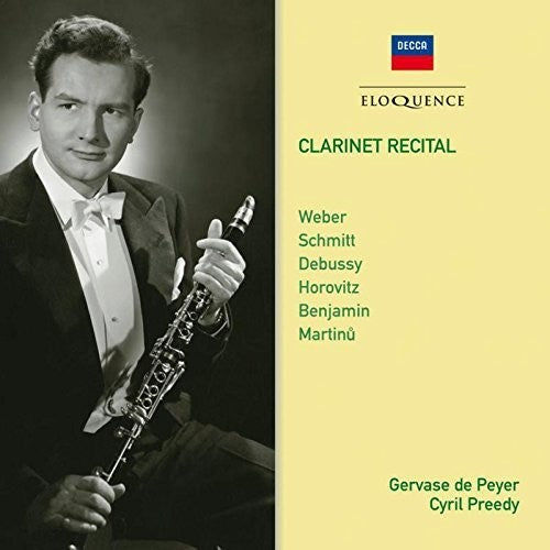 De Peyer,gervase - Clarinet Recital - Music CD