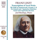 Liszt / Hastings - Franz Liszt: Transcriptions Of Vocal Works - Music CD