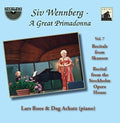 Nielsen / Ponchielli / Wiklund / Wennberg - Siv Wennberg: A Great Primadonna V7 - Music CD
