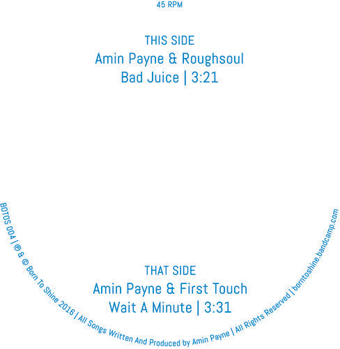 Payne,amin - Bad Juice / Wait A Minute - Vinyl Record