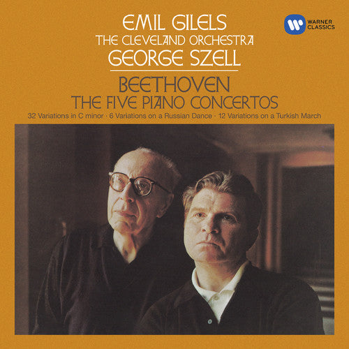 Beethoven / Gilels / Szell / Cleveland - Piano Concertos 1-5 - Music CD