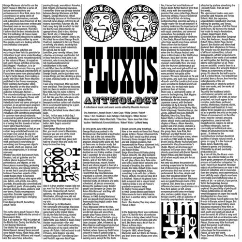 Fluxus Anthology: Collection Of Music / Various - Fluxus Anthology: Collection Of Music / Various - Vinyl Record
