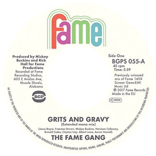 Fame Gang - Grits & Gravy (full Length Mono) / Crime Don't - Vinyl Record