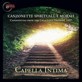 Ratis / Capella Intima / Roach - Canzonette Sprituali E Morali - Music CD