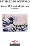 Blackford - Seven Hokusai Miniatures For String Quartet - Books