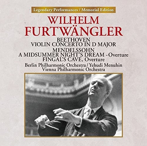 Beethoven / Furtwangler,wilhelm - Beethoven: Violin Concerto - Music CD