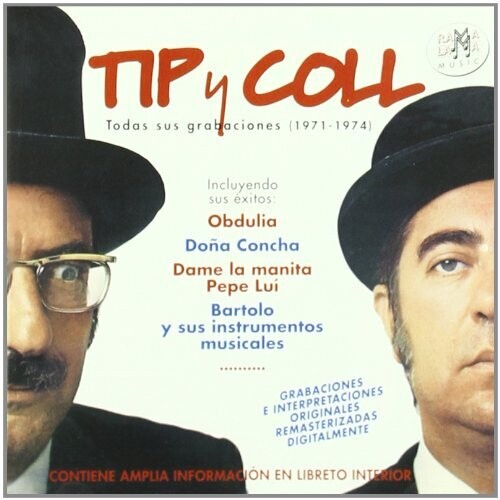 Tip Y Coll - Todas Sus Grabaciones (1971-1973) - Music CD
