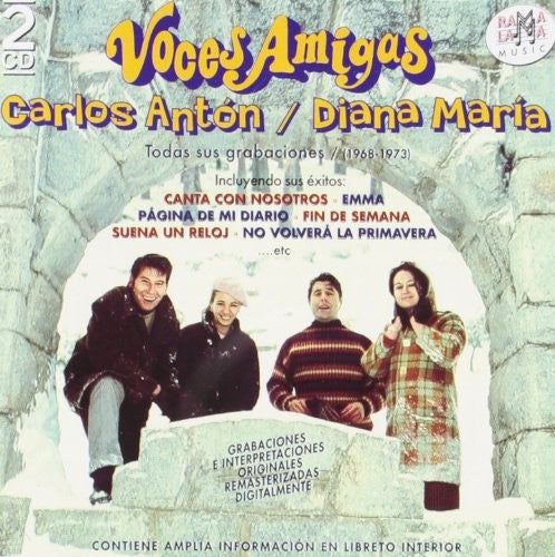 Voces Amigas - Carlos Anton / Diana Maria - Music CD
