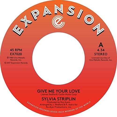 Striplin,sylvia - Give Me Your Love / You Can't Turn Me Away - Vinyl Record