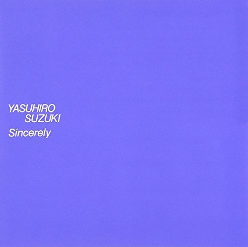 Suzuki,yasuhiro - Sincerely - Music CD