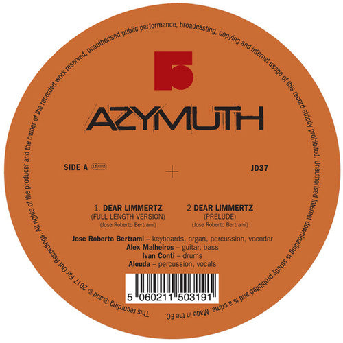 Azymuth - Dear Limmertz / Maracana - Vinyl Record