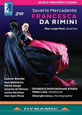 Mercadante / Bonilla / Wakizono / Sungu / Martinez - Mercadante: Francesca Da Rimini - DVD