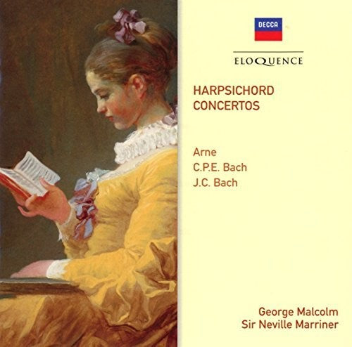 Malcolm,george - Arne / C.p.e. Bach / J.c. Bach: Harpsichord Ctos - Music CD